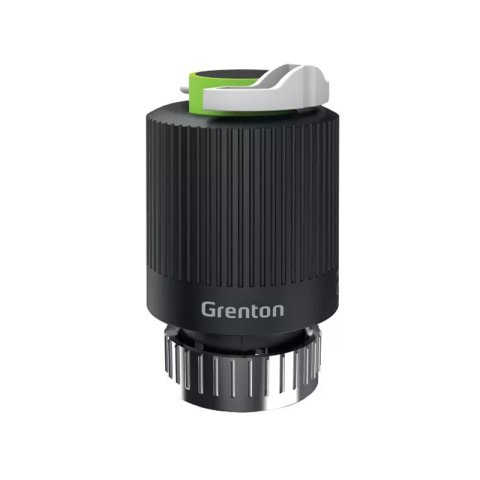 Mágnesszelep / Grenton termoelektromos működtető szerkezet / alaphelyzetben zárt / M30 / 230V AC / FEKETE
