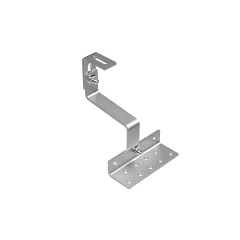 Hullámos fedéshez - Két helyen állítható tetőkampó - Magasított +3 cm (K-12+3)
