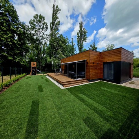 CLT technológiával épült KENO Home Balatonszárszón, 100 nm2