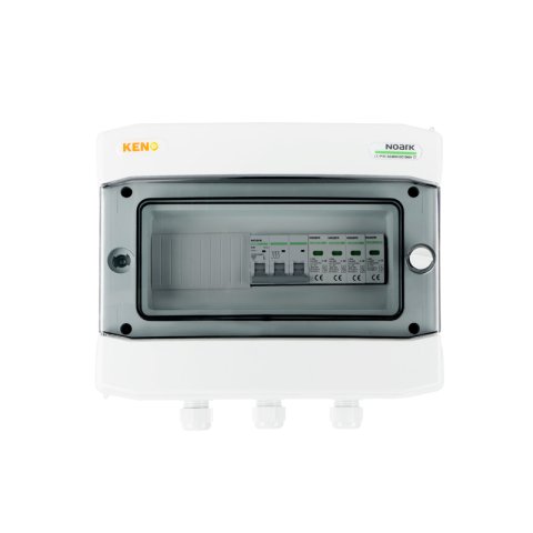 Inverter csatlakozódoboz 2-es típusú váltakozó áramú túlfeszültség-levezetővel, C16A 3-F