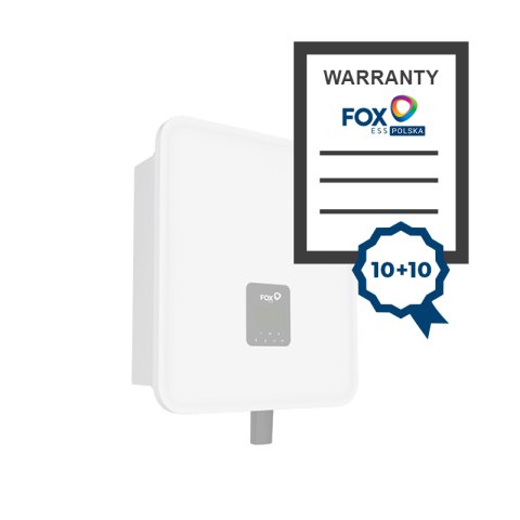 Garancia 10+10 év H3-10.0-E inverter