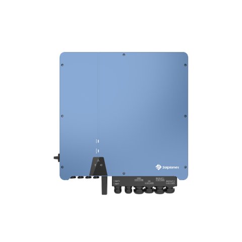 Solplanet hibrid inverter ASW10kH-T1, 3 fázis, 10kW, 2 MPPT, DC switch, WLAN és RS485 kommunikáció, együttműködés nagyfeszültségű ólom-savas és lítium-ion akkumulátorokkal, 5 év garancia