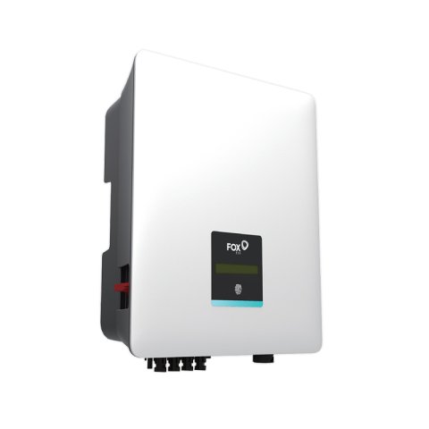 Inverter FoxESS 8kW, hálózaton, háromfázisú, 2 mppt, kijelző, wifi (chip GD470)