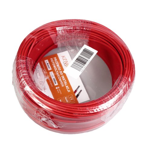 KENO kábel 4mm², piros, 100m
