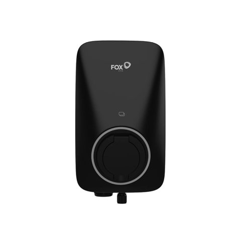 FoxESS elektromos autó töltő 22kW (fekete ház), RFID, Bluetooth, WIFI, LAN, OCPP