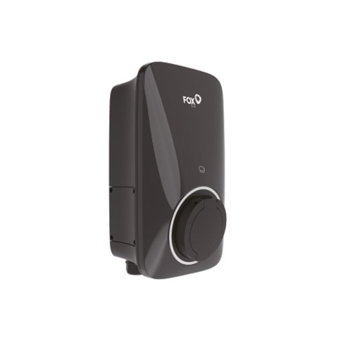 FoxESS elektromos autó töltő 11kW (fekete ház) RFID, Bluetooth, WIFI, LAN, OCPP, 6m kábellel