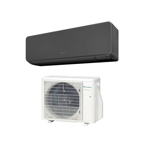 Fuji elektromos fali klímaberendezés, fekete, 2-2,5 kW