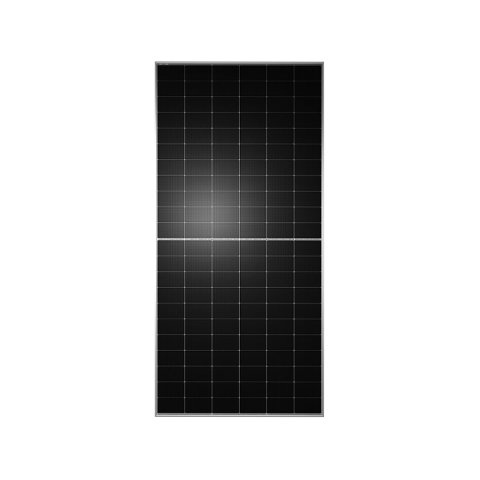 TW Solar 635W fotovoltaikus modul, félbevágott, N típusú, 30 mm-es, kétoldalas, ezüst kerettel, TW-PVCON-01 csatlakozóval