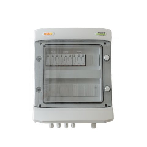Csatlakozópanel DC 1000V túlfeszültség-levezetővel, 1+2 típusú, 3x PV ággal, 3x MPPT-vel (fojtótekercsekkel)