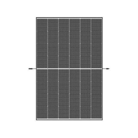 Trina 515W fotovoltaikus modul, Vertex S+, N-típus, félbevágott, 30 mm, fekete keret, 1300 mm kábel, MC4 EVO2 csatlakozó