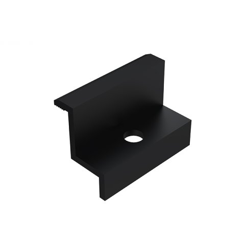 Végleszorító 30mm fekete (K-06-30-CZ)