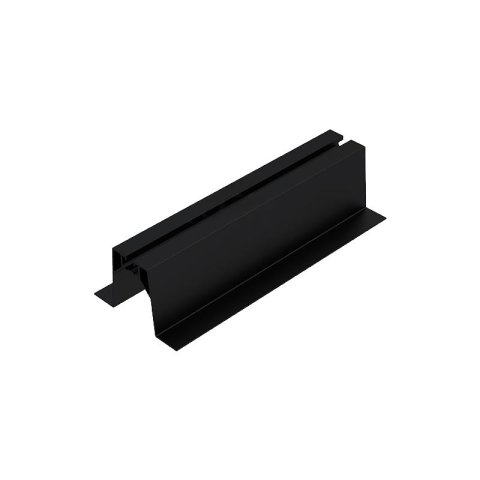 Trapéz magas rövid sín - 330mm Fekete (K-14-330-CZ)