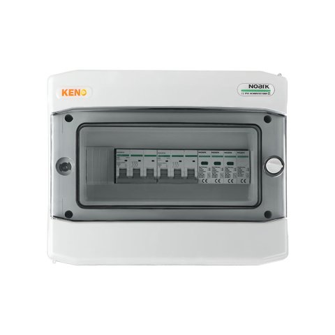 Inverter elosztódoboz AC Túlfeszültség-levezető típus 1+2, 32A 3-F, 63A 3-F
