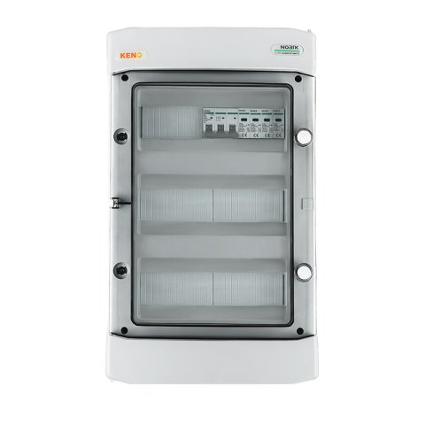 Inverter elosztódoboz AC Túlfeszültség-levezető típus 2, 16A 3-F 10kA, RCD típus B/300mA