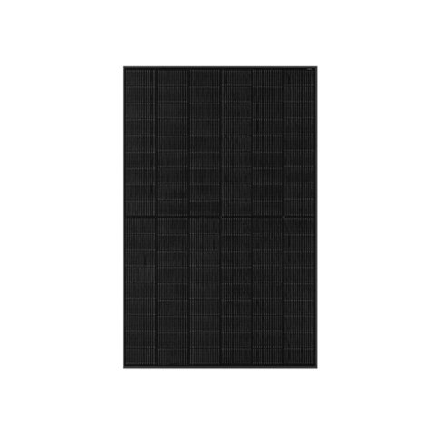JA Solar 460 W-os fotovoltaikus modulok, N típus, félbevágott, teljesen fekete, kétoldalas, dupla üvegezésű, MC4-EVO2, 30 mm-es kábel 1200 mm
