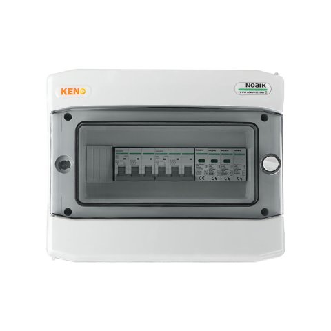 Inverter elosztódoboz AC Túlfeszültség-levezető típus 1+2, 25A 3-F, 32A 3-F