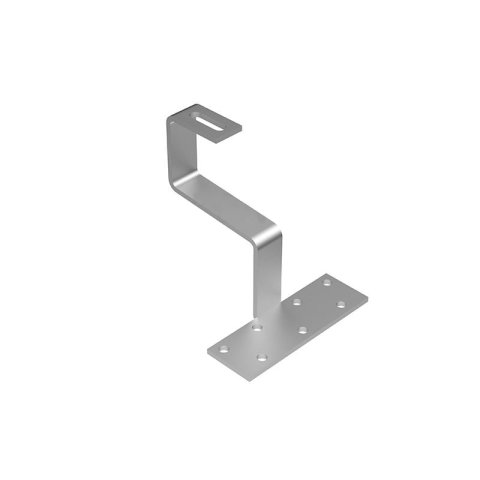 Hullámos fedéshez - Fix tetőkampó - Magasított +3cm (K-10-3)
